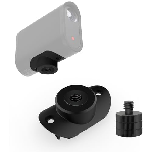 Replacement Mount Bracket for Mevo Start -Mounting Bracket Accessories for Mevo Start, for 1/4" and 3/8" Threaded Holes