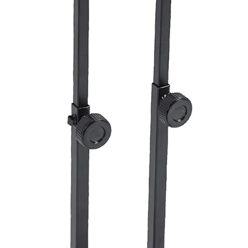 Reptile LAMP Stand Adjustable Metal Light Stand for Terrarium Double Hook