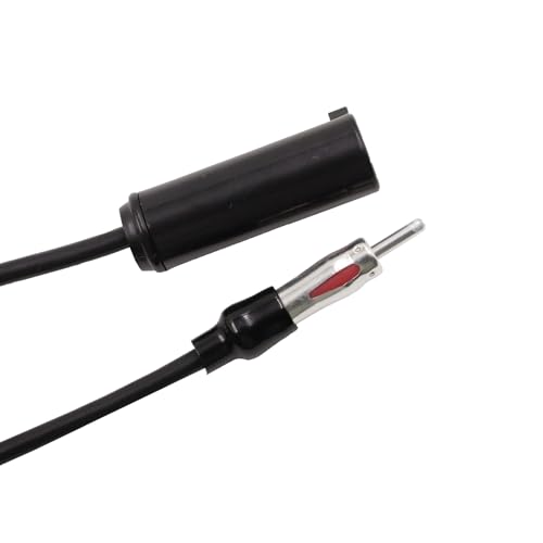 Car FM AM Radio Antenna Extension Cable 30.5CM/12Inch DIN Plug