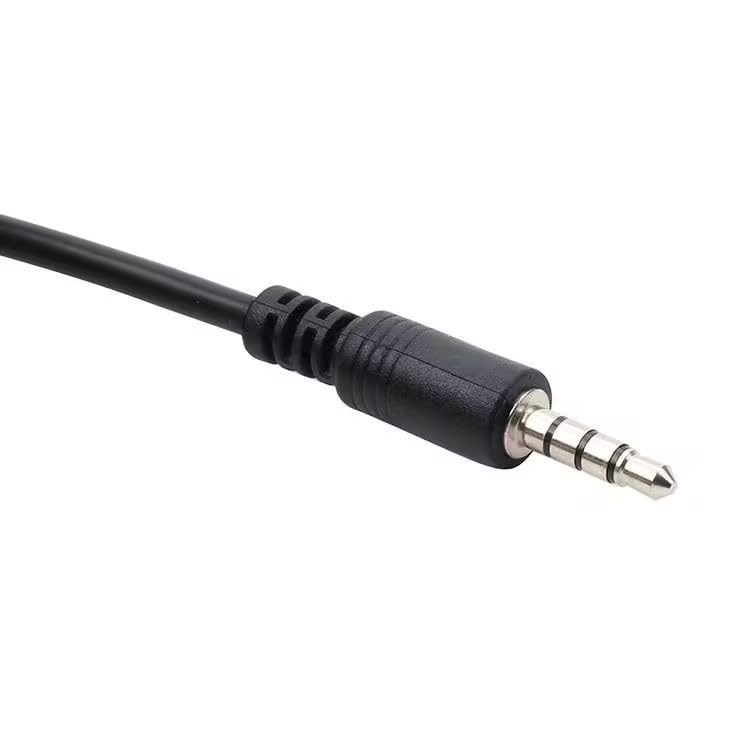 Black USB to AUX Adapter Cable,3.5mm Male AUX Plug to USB 2.0 Female Converter Adapter Cable Cord for Car Aux Port 20cm/8-inch Length Black OTG Adapter Accessories