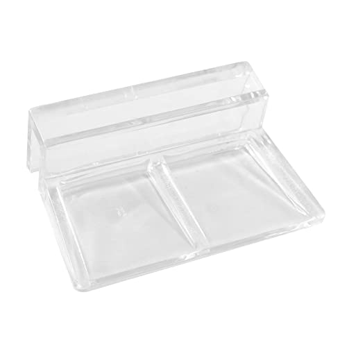 24 Pack Aquarium Lid Clips DIY Aquarium Lid Holder Clear Acrylic Fish Tank Support 5MM Aquarium Glass Holder(5MM) - size: 5MM