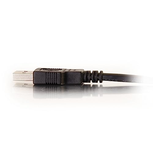 C2G USB Long Extension Cable, USB Cable, USB A to A Cable, Black, 9.84 Feet (3 Meters), Cables to Go 52108 - color: Black, size: 9.8 Feet, style: USB A Male to A Female