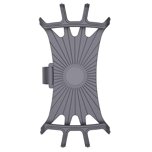 Gray Bicycle Phone Mount – Universal 360° Handlebar Holder for Motorcycles & Bikes - color: Gray