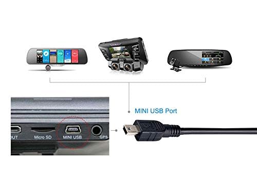 Alpha 100 Charger,Approach G6 Charger Cable Compatible for Garmin Approach G3 G5 G6 G7 Golf GPS,Alpha 100,Aera 500 510 550 560 660 796,Colorado 300 400i 400t,Dakota 10 20 Data Cable