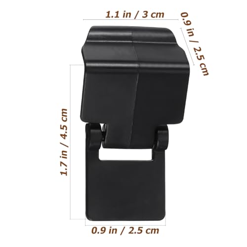 GALPADA 6Pcs Reptile Feeding Tank Buckles Turtle Terrarium Lock Latches for Glass Tank Escape Prevention Easy Installation Plastic Locks for Amphibious and Rainforest Tanks