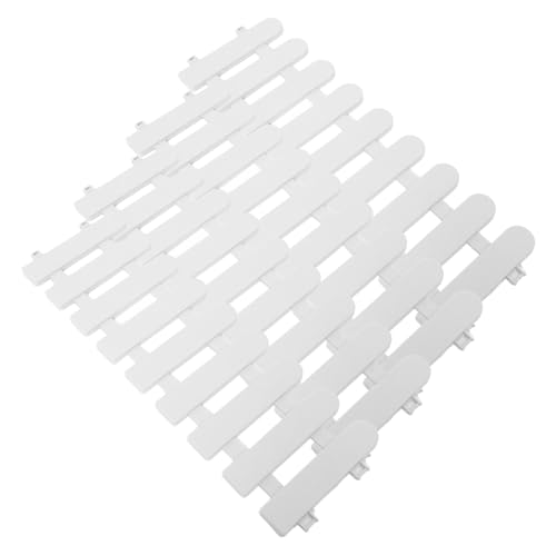 Kisangel 4pcs Plastic Tortoise Fences Outdoor Pet Safety Gates Durable Modular Enclosure for Reptile Breeding and Grazing Easy to Install