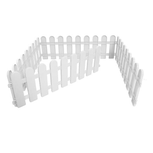4pcs Plastic Tortoise Fence Outdoor Enclosure Panels 50cm Long X 20cm High Animal Barrier for Reptile Playpen and Small Animal Exercise in Garden