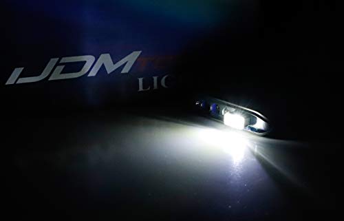 iJDMTOY USB Mini LED Car Interior Ambient Atmosphere Accent Lighting Kit - color: White