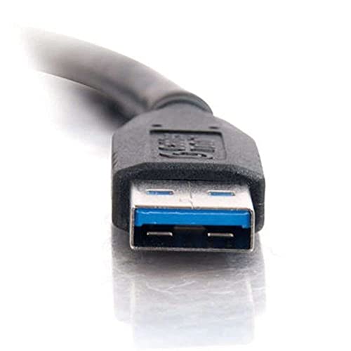 C2G USB Long Extension Cable, USB Cable, USB A to A Cable, Black, 9.84 Feet (3 Meters), Cables to Go 54172 - color: Black, size: 9.8 Feet, style: USB A Male to A Male