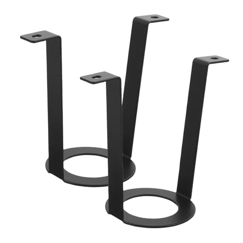 2pcs Reptile Basking Lamp Stand Metal Holder with Adjustable Angle Design and Secure Clamping Mechanism for Aquarium and Terrarium Basking Lighting