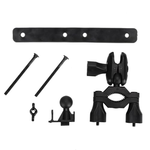 Car Rearview Mirror Dash Cam Holder Universal Fit Metal/Plastic Mount 360° Rotating Bracket for Driving Recorder(Plastic Nut) - style: Plastic Nut