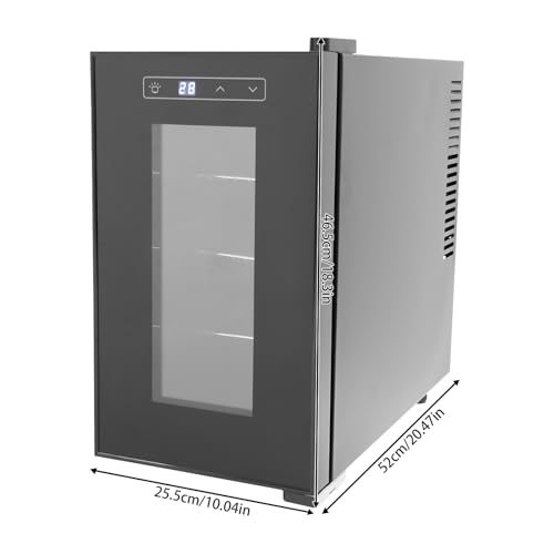 23L Reptile Incubator, 110V Portable Scientific Lab Incubator Cabinet Incubators Hatching Eggs Digital Cooling and Heating Incubator with Temperature can be Controlled at 50℉~104℉ for Small Reptiles