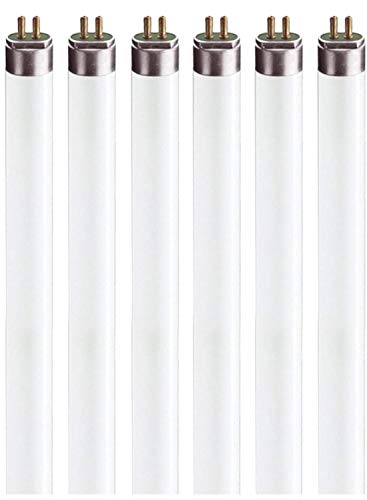 Circle F8T5 Fluorescent Light Bulbs - 12 inches Under Cabinet Bulb - Cool White 4100k 8 Watt Tube Bulb - Pack of 6 - color: 4100, size: 6 Count (Pack of 1)