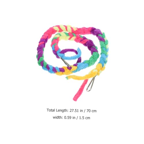 YARNOW 2pcs Crab Climbing Ropes Reptile Vines Habitat Toy for Lizards Geckos Snakes and Frogs Terrarium Aesthetics and Provides Exploration Fun