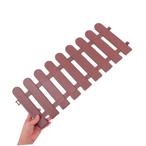 4pcs Outdoor Tortoise Enclosure: Pet Playpen Animal Barrier Fence Decorative Garden Fence Panel for Reptiles Pets Small Animals Outdoor Yard Landscape Patio