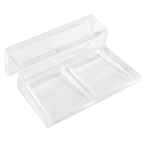 12 Pack Aquarium Lid Clips DIY Aquarium Lid Holder Clear Acrylic Fish Tank Support 8MM Aquarium Glass Holder(8MM) - size: 8MM