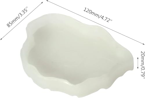 Reptile Food and Water Bowl, Plastic Feeding Plates for Turtle, Tortoise, Lizard, Chameleon, Iguana, Snake, Gecko