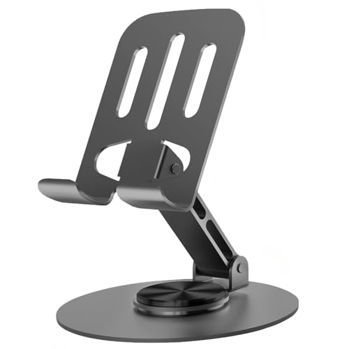 Universal Metal Cell Phone Stand, Grey - color: Grey