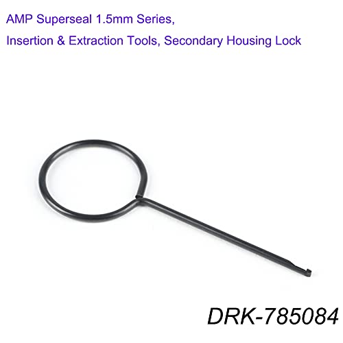 JRready ST5211 Pin Removal Tool KIT for Weather Pack Metri Pack Series Connector Harness terminals and Connector Crimp pin etc Electrical Connector, Tool KIT Include DRK 785084 Amp 1.5mm Removal Tool - size: 1.Delphi connector removal tool KIT ST5211