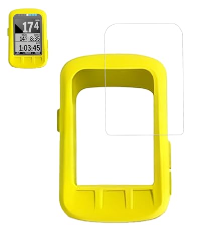 Case for Wahoo ELEMNT Bolt V1 GPS Cycling/Bike Computer (Yellow) - color: Yellow