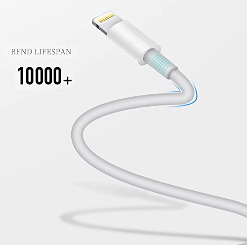 Wahbite Lightning to 3.5mm Audio Cable Compatible with iPhone 13/12/11/XR/XS/X/8/7/6 Plus/SE 2, iPad - color: White