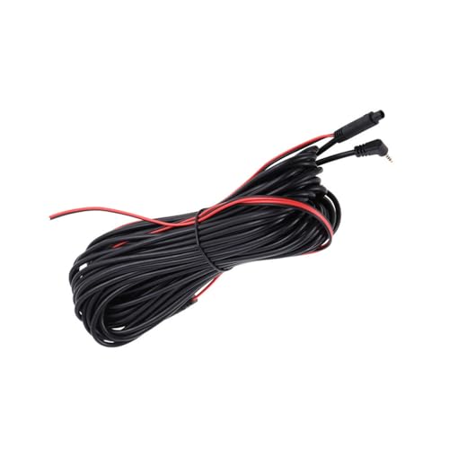 2.5mm to 4Pin Dash Cam Cable (6M/19.68Ft 4PIN), Car Rear View Camera Extension Cord for Dash Cam Carplay Screen Plug and Play Replacement Cable Support AHD1080P 720P Vehicle Backup Camera