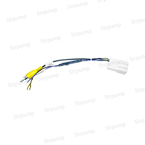 for Toyota Camry RAV4 Highlander OEM Car Parking Reverse Rearview Backup Camera RCA Video Retain Cable Adapter Plug Output 16 Pin