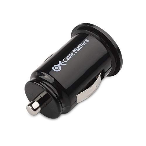 Cable Matters 2-Pack 4.8A 24W Flush Mount Dual USB Car Charger