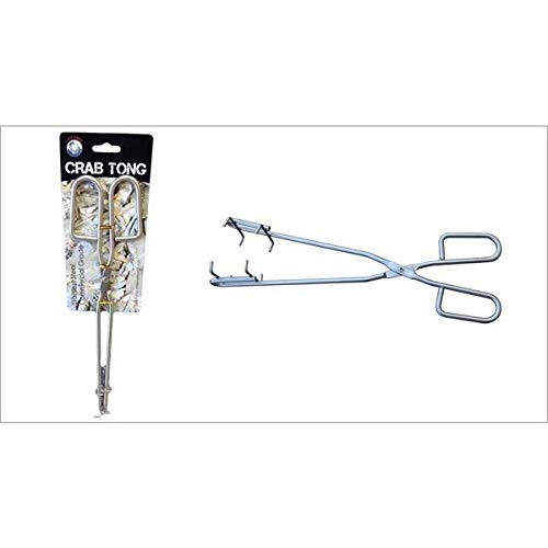 Crab Tongs, Crab Tongs for Live crab, Stainless Steel Material, Keep from biting by crab, Heavy Duty, no Rust, Easy to Use.