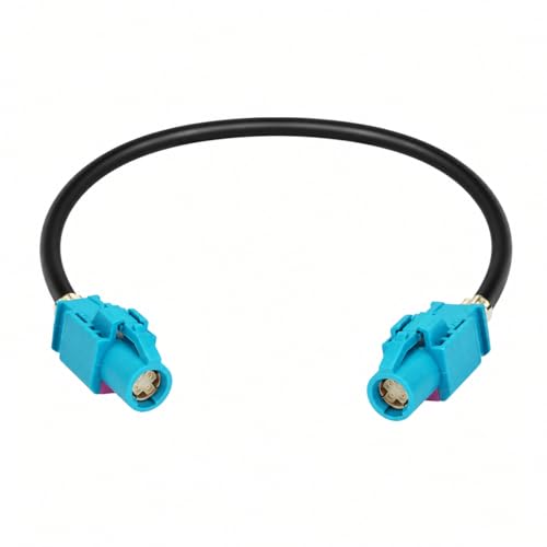 FAKRA Z Female to Female Extension Cable 4 Core HSD LVDS 535 High Speed Data Wire - Universal Car Camera Video Lead for Various car Models - RGB Signal Transmission Adapter (20 inch) - size: 20 inch