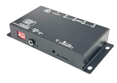 Compact 4-Channel HD/SD Multi-Viewer Split-Screen Video DVR for 1080p 720p AHD CVI TVI CVBS Cameras