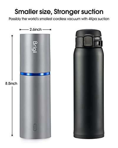 Brigii Mini Handheld Vacuum Cordless, 3 in 1 Car Vacuum Air Duster Pump