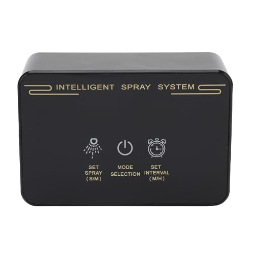 Reptile Humidifiers Smart Mister System Timer Function Automatic with Copper Nozzles for Spray Kit for Rainforest Reptiles Watering Plants Enhancing Gardens Cooling in Greenhou