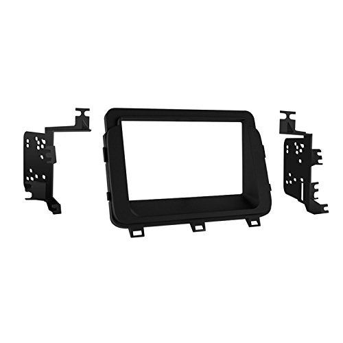 Metra 95-7359B Double DIN Dash Kit for Select 2014 and Kia Optima Vehicles (Black)