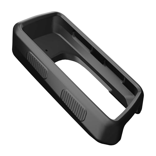 Silicone Case Cover Compatible with Hammerhead Karoo 3 Bicycle Computer - Maximum Protection, Durable, Non-Slip, Shockproof Anti-Static/Dust Coating - color: 1x Sili Case (Black)