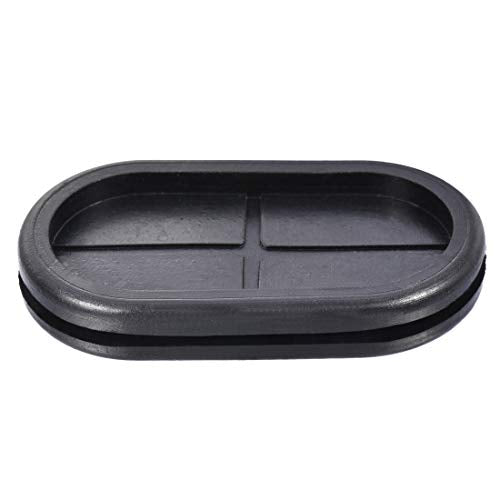 uxcell Wire Protector Oil Resistant Armature Oval Rubber Grommets 30x60mm Mounting Dia 4Pcs