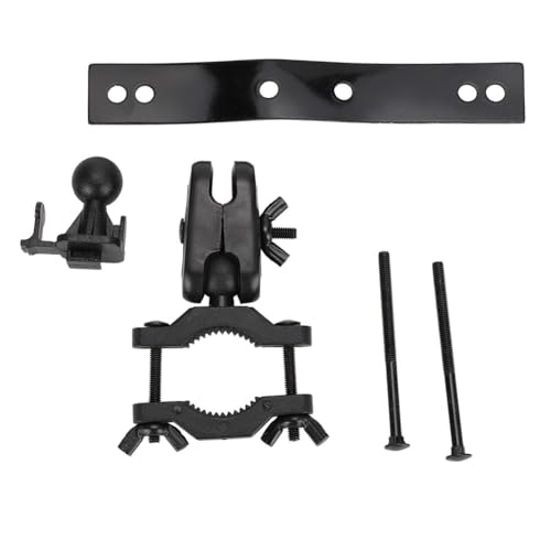 Car Rearview Mirror Dash Cam Holder Universal Fit Metal/Plastic Mount 360° Rotating Bracket for Driving Recorder(Metal Nut) - style: Metal Nut