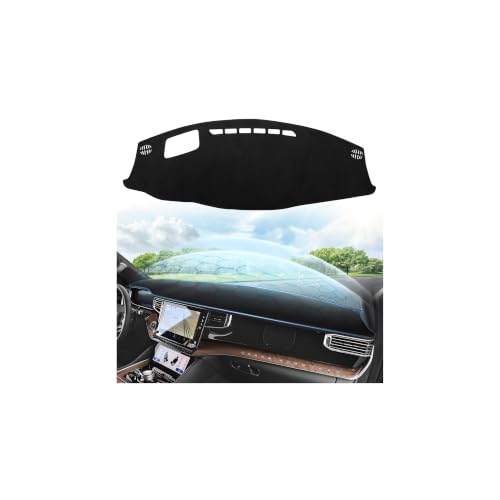 Cartist Dash Cover for 2022 2023 2024 Jeep Grand Wagoneer Dashboard Cover - color: 22-24 Grand Wagoneer (Black)