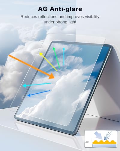 For 2025 2026 Subaru Crosstrek Anti-Glare Matte Screen Protector - 2024 2025 2026 Crosstrek Accessories (Premium/Sport/Limited/Wilderness) 9H Tempered Glass 11.6 Inch Navigation Touchscreen Reduce Fingerprints