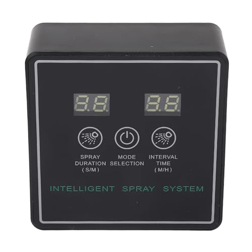 Greensen Reptile System With Timer, 爬虫類 霧吹き 自動 Intelligent Automatic Humidifier, 自動霧吹き 爬虫類 With Timer, Intelligent Automatic Humidifier With 360 Nozzles For Terrarium, Customizable Settings For
