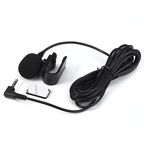FingerLakes 3.5mm Portable Car External Microphone Mic DVD Radio Laptop Stereo Player Head Unit with 3m Cable Plug and Play