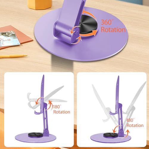Universal Metal Cell Phone Stand, 20PCS Purple - color: 20PCS Purple