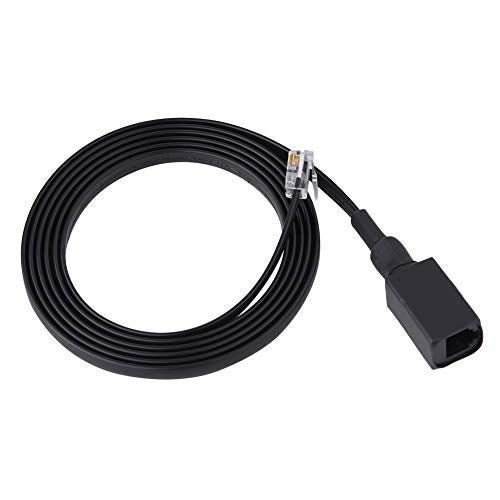 Microphone Extension Cable for 1.5M 6 Pin Removable Separation Handheld Mic Extension Cable Cord for Radio Talkie FT-7800R FT-8800R FT-7900R FT-8900R