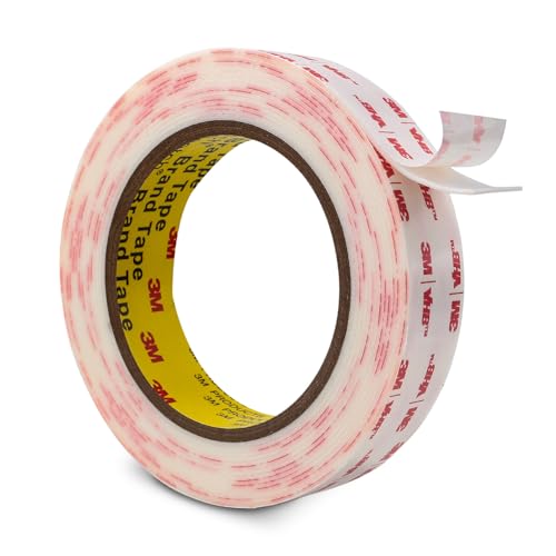 3M Double Sided Mounting Tape 1''x15.4Ft - color: White, size: 1''×15.4Ft