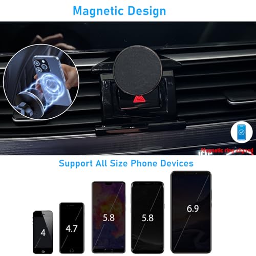 for Honda Accord Phone Holer Mount 2018-2022 for Hazard Light Slot - size: 18-22 Accod Vent Phone Mount