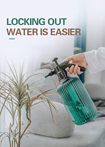 Garden Watering Can, Plant Mister, Pump Sprayer, Hand Pressure Sprayer, 2 Liters Pump Spray Bottle for Plants, Garden, Cleaning Work (Green)