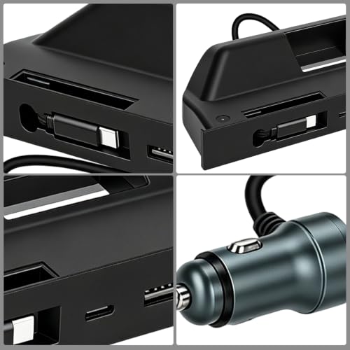USB Hub for Tesla Model 3 Y Multi Port Charger Dock