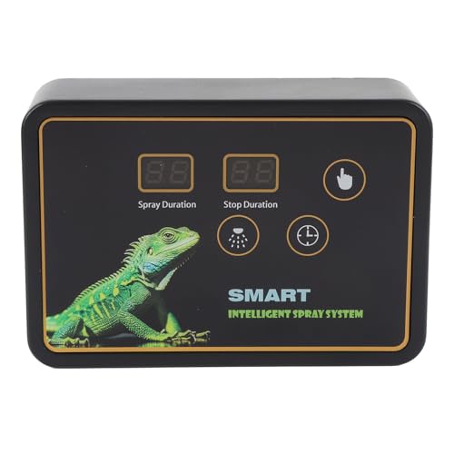 Rainforest Tank Timer Misting System Quiet Touch Control Automatic Reptile Mister with Timer 360° Adjustable Nozzles DC 5V