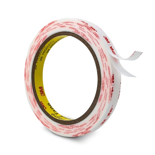3M Double Sided Mounting Tape 0.5''x15.4Ft - color: White, size: 0.5''×15.4Ft