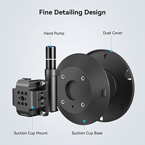 SmallRig 6" Suction Cup Mount for Car Camera/Smartphone - 4114